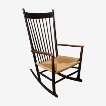 Rocking chair scandinave f16 Hans wegner