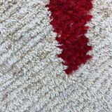 Handmade pure wool rug, size 140 x 260 cm.