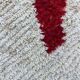 Handmade pure wool rug, size 140 x 260 cm.