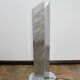 Modern 1980s floor lamp, chrome, 62 cm, E27