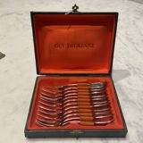 Set of 12 snail forks. Guy Degrenne