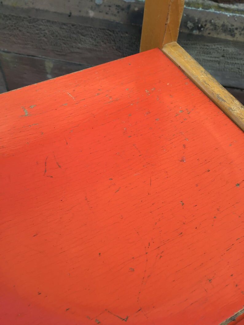 School desk and children's chair