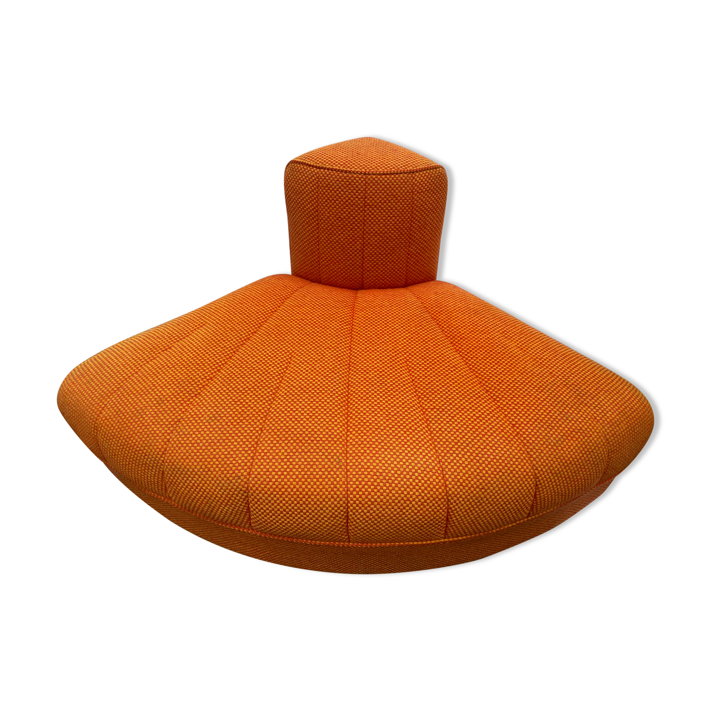 Sofa orange angle sofa Model 9000 by Tito Agnoli for Arflex