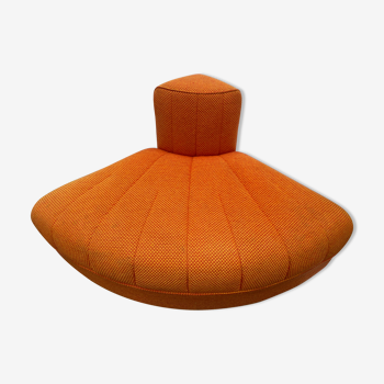 Sofa canapé angle orange modèle 9000 par Tito Agnoli pour Arflex