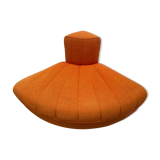 Sofa orange angle sofa Model 9000 by Tito Agnoli for Arflex