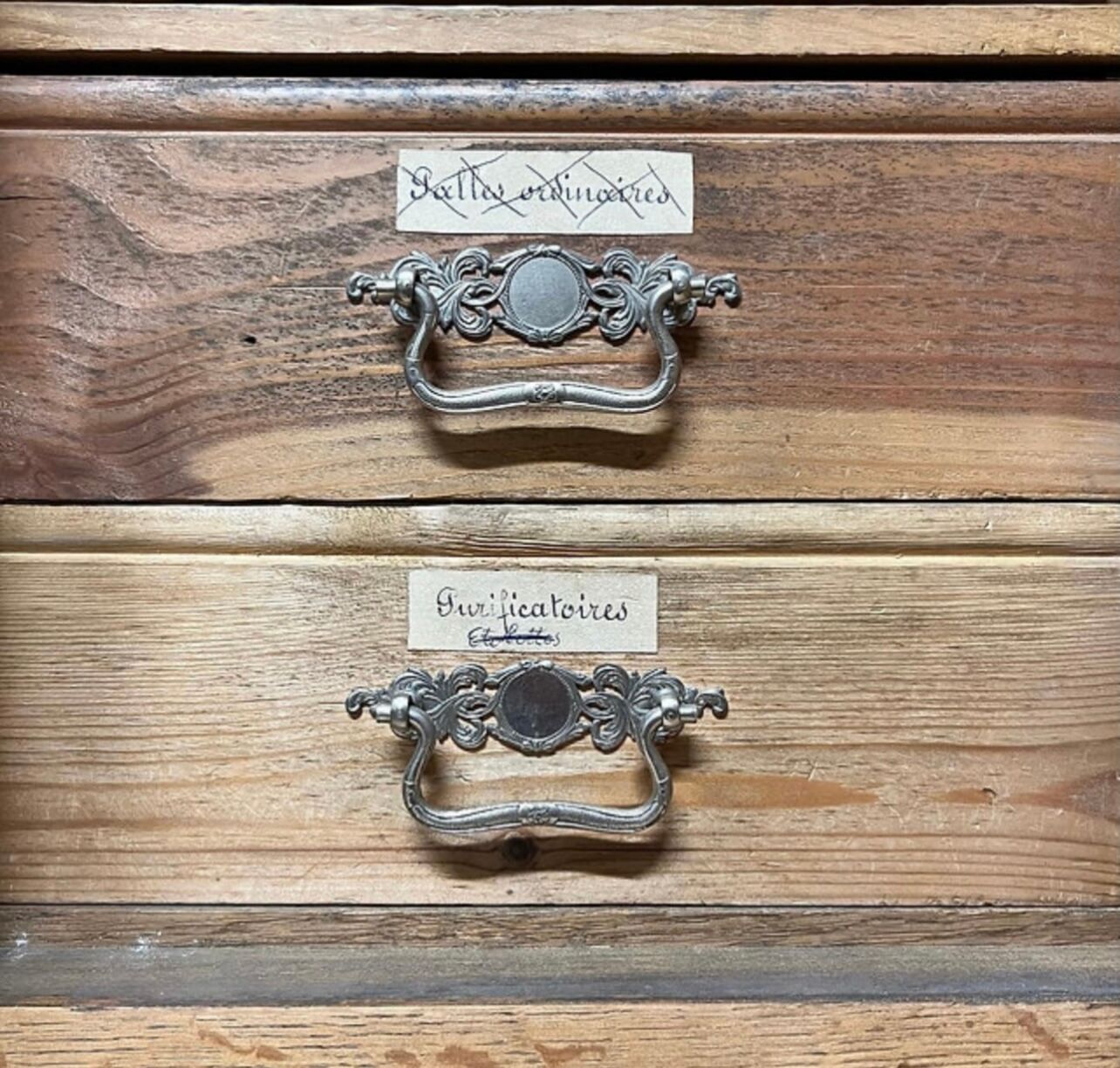 Old sacristy furniture