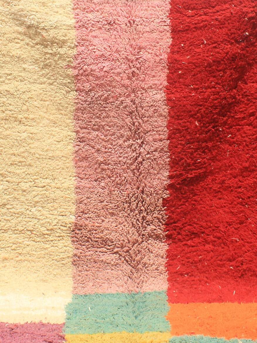 Handmade pure wool Moroccan rug 2.5x1.5 m