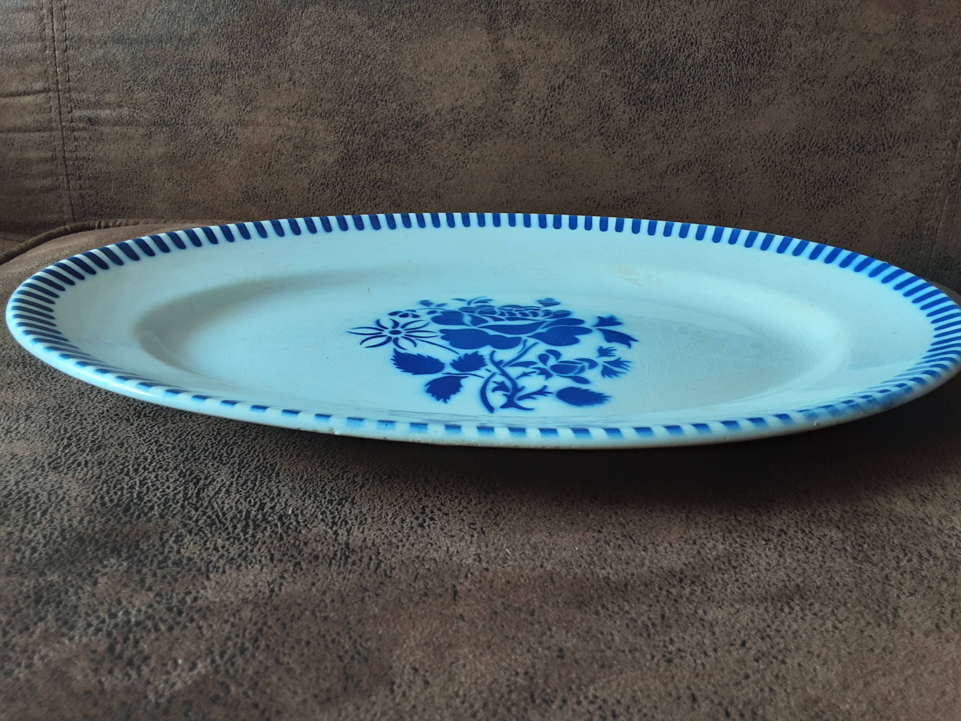 Luneville oval dish