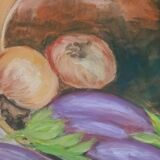 Nature morte, légumes