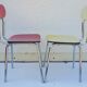 Duo de chaises en formica