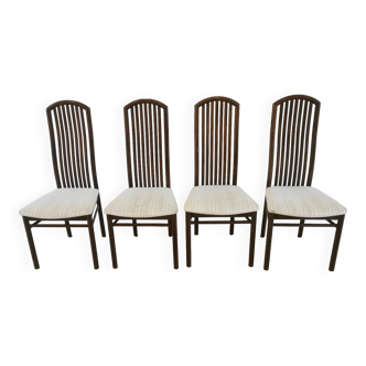Scandinavian design wooden chairs