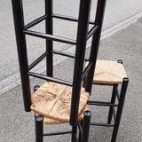 Pine bar stools 1980