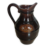 Small pitcher jug Grignan brown imitation barrel
