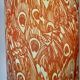 70s vintage orange lamp - wireless - suitable for outdoor use