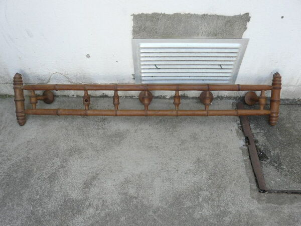 Porte manteau bambou Napoléon  III 4 patères