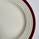 Round plate Sarreguemines