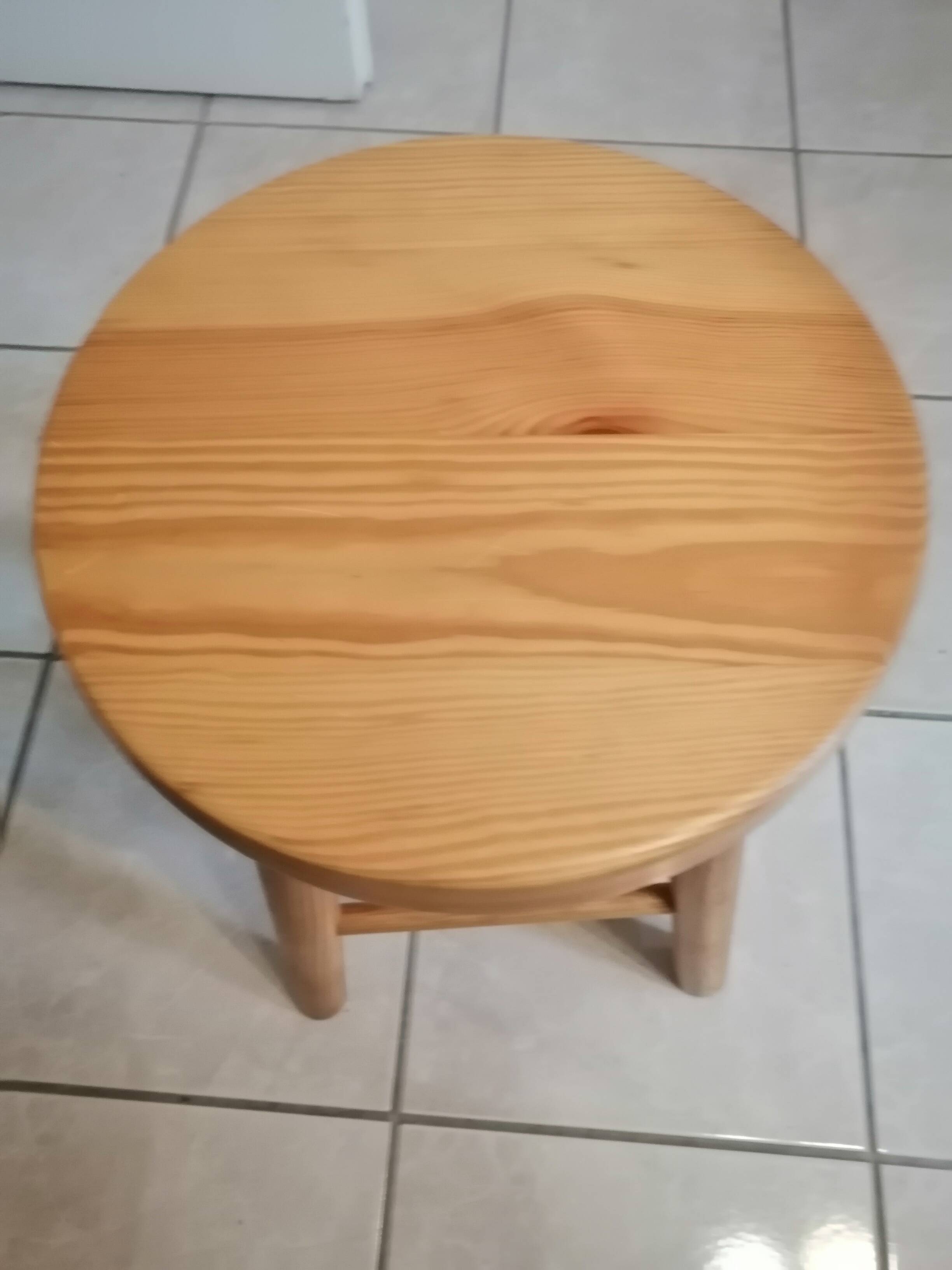 Wooden furniture stool
