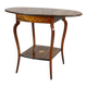 Antique Inlaid Rosewood Tea Table, 1890s