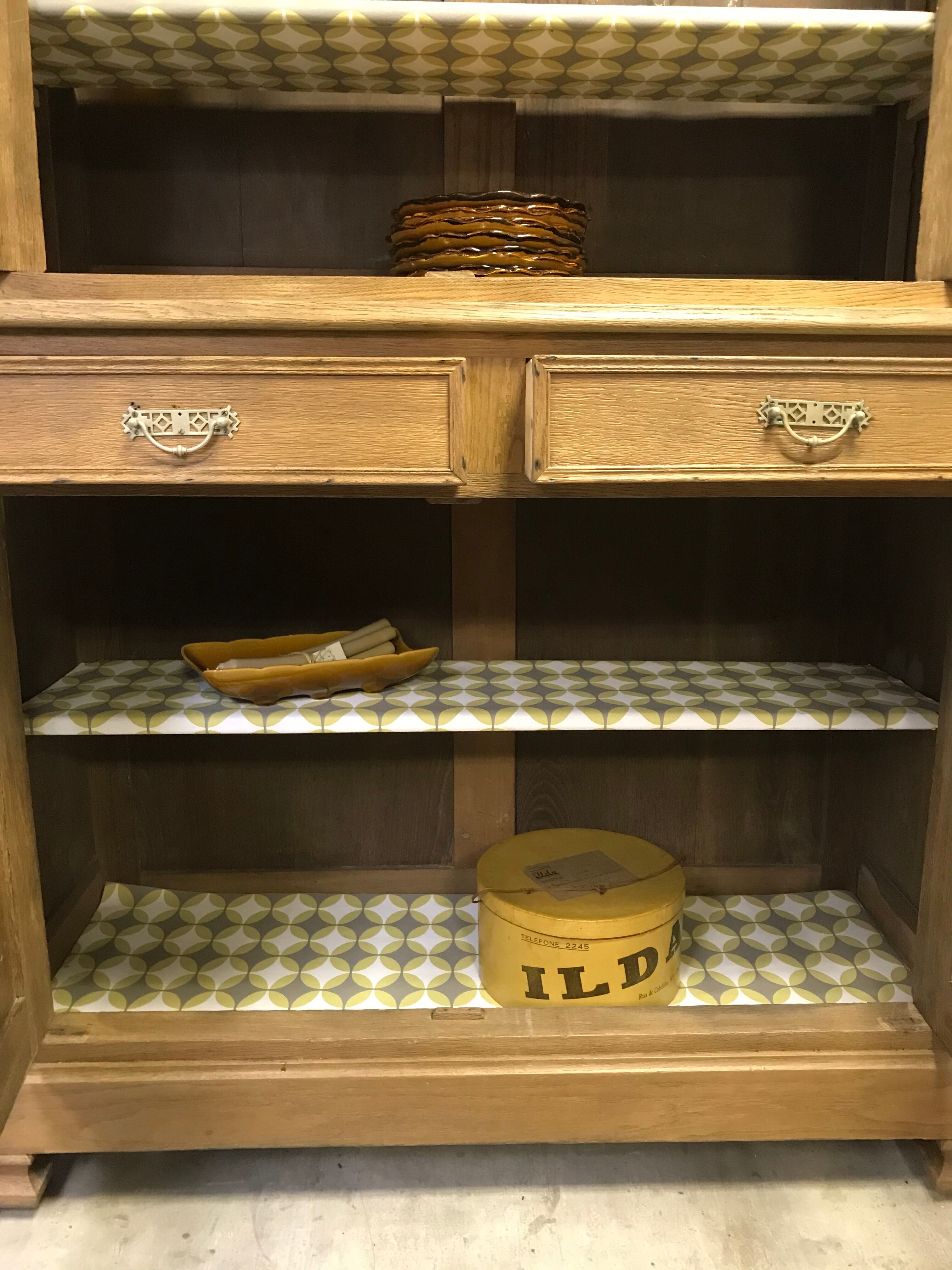 Oak Buffet two parts