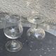 Set of 7 large Luminarc France wine glasses in transparent glass on a stem