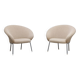Rare pair of 'F570' armchairs by Pierre Paulin for Artifort, 1963