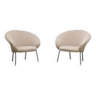 Rare pair of 'F570' lounge chairs by Pierre Paulin for Artifort, 1963
