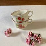 Tea cups, earthenware from Salins-les-Bains