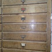 Large workshop cabinet with drawers – antique workshop / hardware / No. 2