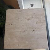 Travertine stele
