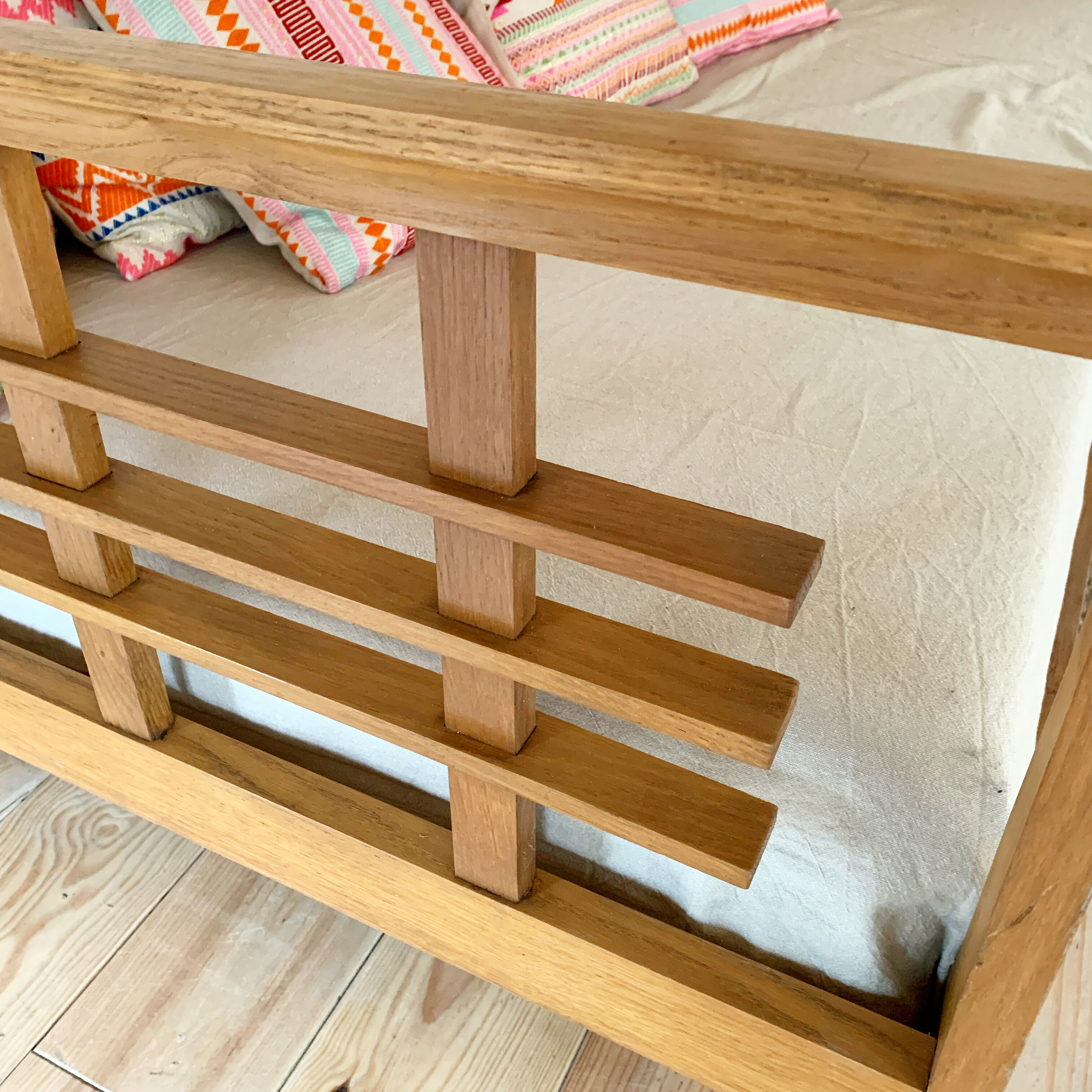 Vintage oak bed