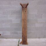 Pair of solid oak farm bench
