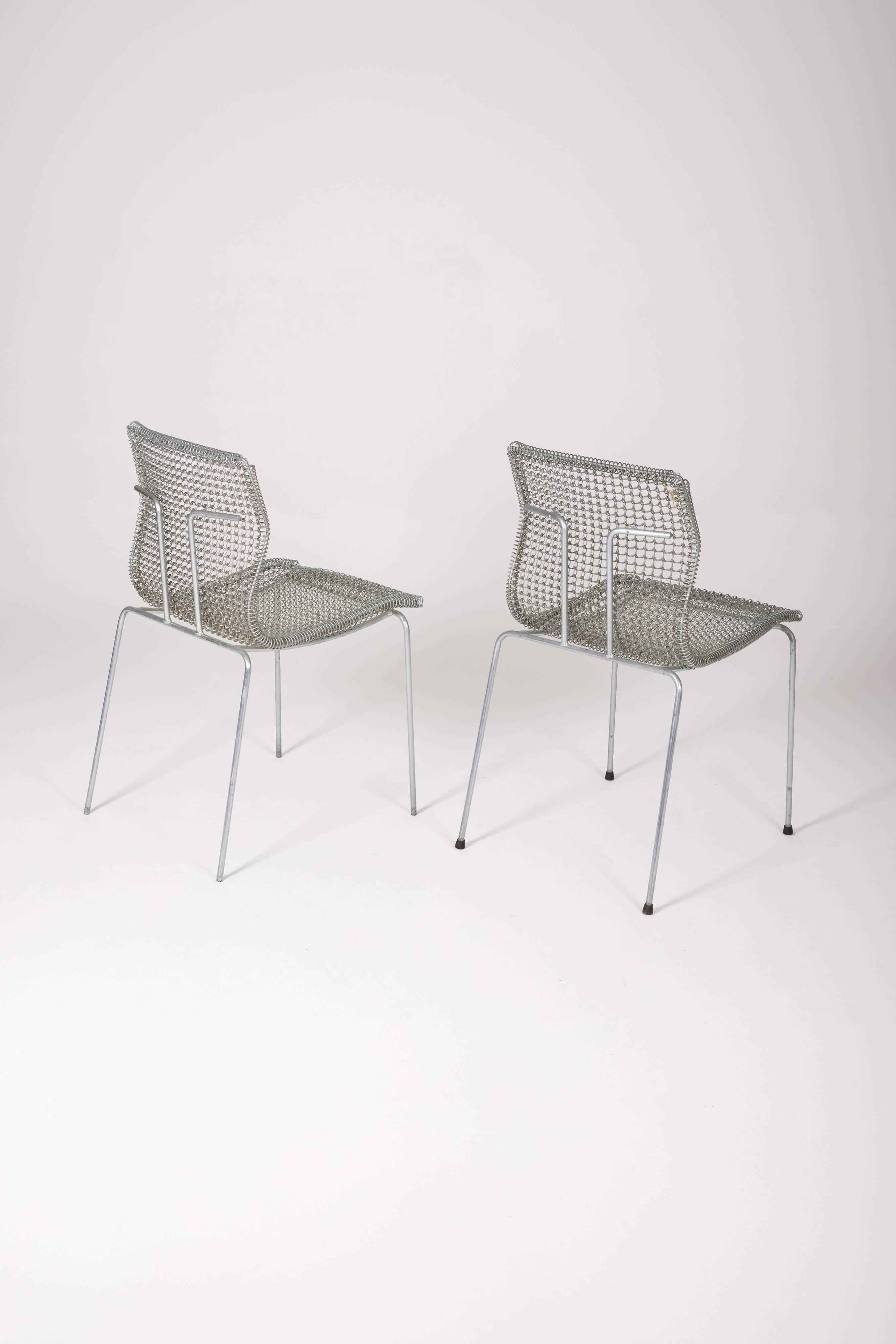 Pair of chairs "Rascal" by Niall O'Flynn for T Spectrum, 1990s, Holland