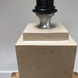 Vintage travertine lamp