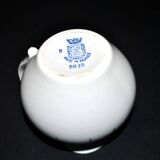 Saint Amand earthenware pitcher with stencil decoration