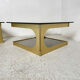 Paire de tables Pierre Vandel 1970