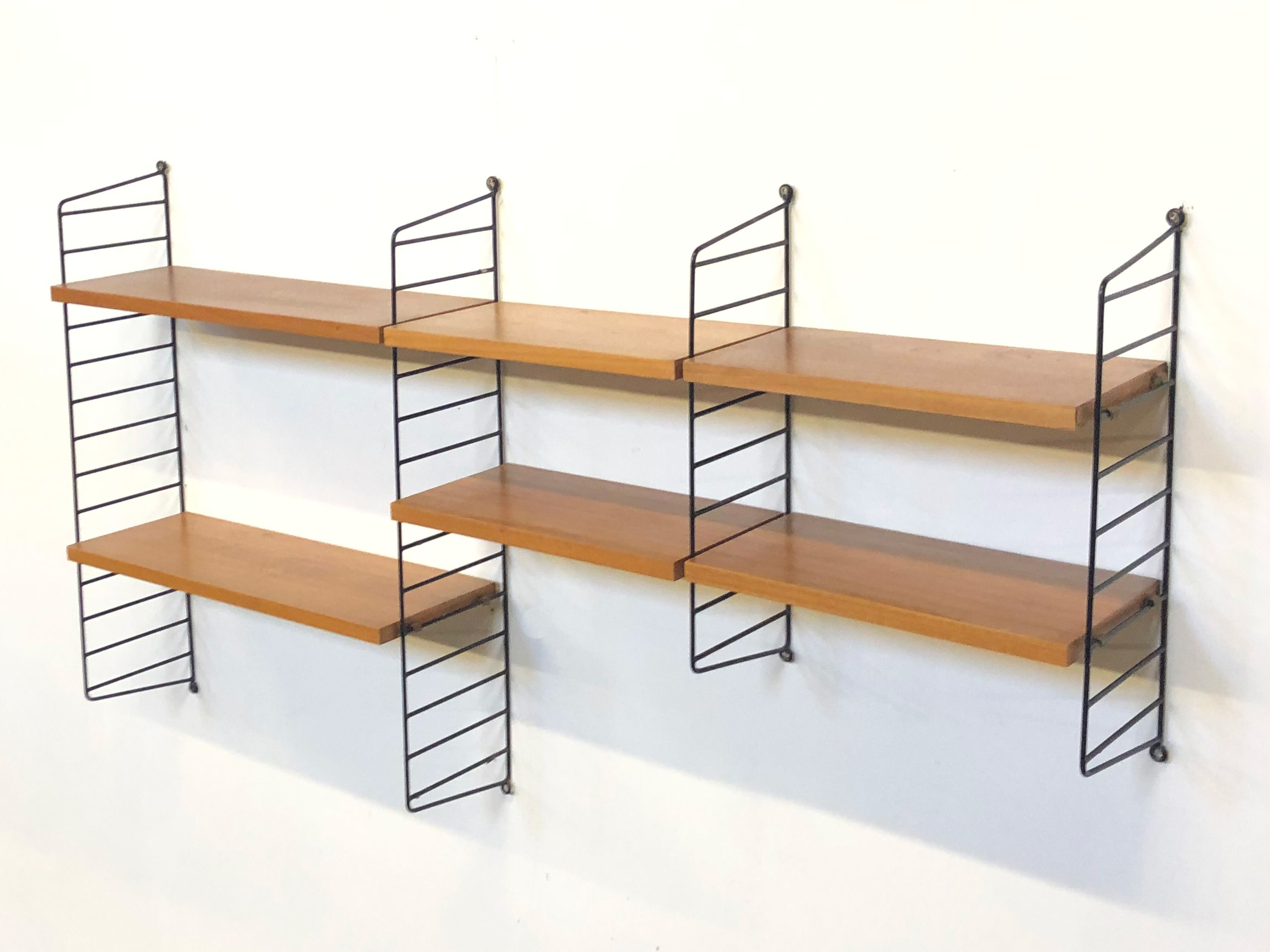 Nisse Strinning thong wall system from the 1960s