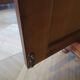 Very Buffet 1900 - Napoléon III - Walnut veneer - 1 drawer - 2 doors