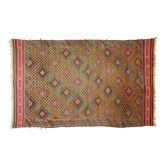 Tapis kilim artisanal d’Anatolie 312 cm x 190 cm