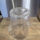 Large champagne bucket / cooler and its ladle Bubble glass Biot