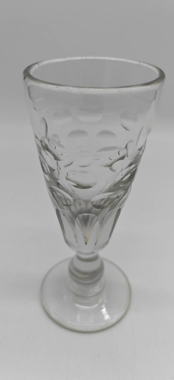 Large 19th century absinthe glass
