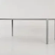 Aluminium desk, Scandinavian design, 1980s, manufacturer: Montana Furniture