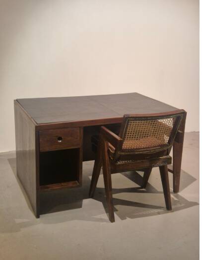 Original Pierre Jeanneret PJ-BU-02-A Pigeonhole Desk, Mid-Century Modern