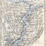 An antique engraved map of greece by keith johnston circa 1869