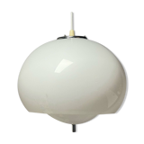 Harvey Guzzini Burgos Hanging Lamp, White Acrylic, 1960s 70s