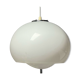 Harvey Guzzini Burgos Hanging Lamp, White Acrylic, 1960s 70s