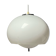 Harvey Guzzini Burgos Hanging Lamp, White Acrylic, 1960s 70s