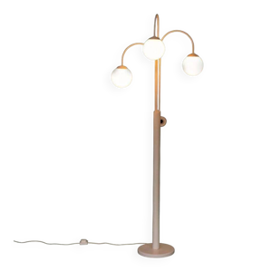 Lampe de sol minimaliste - blanche