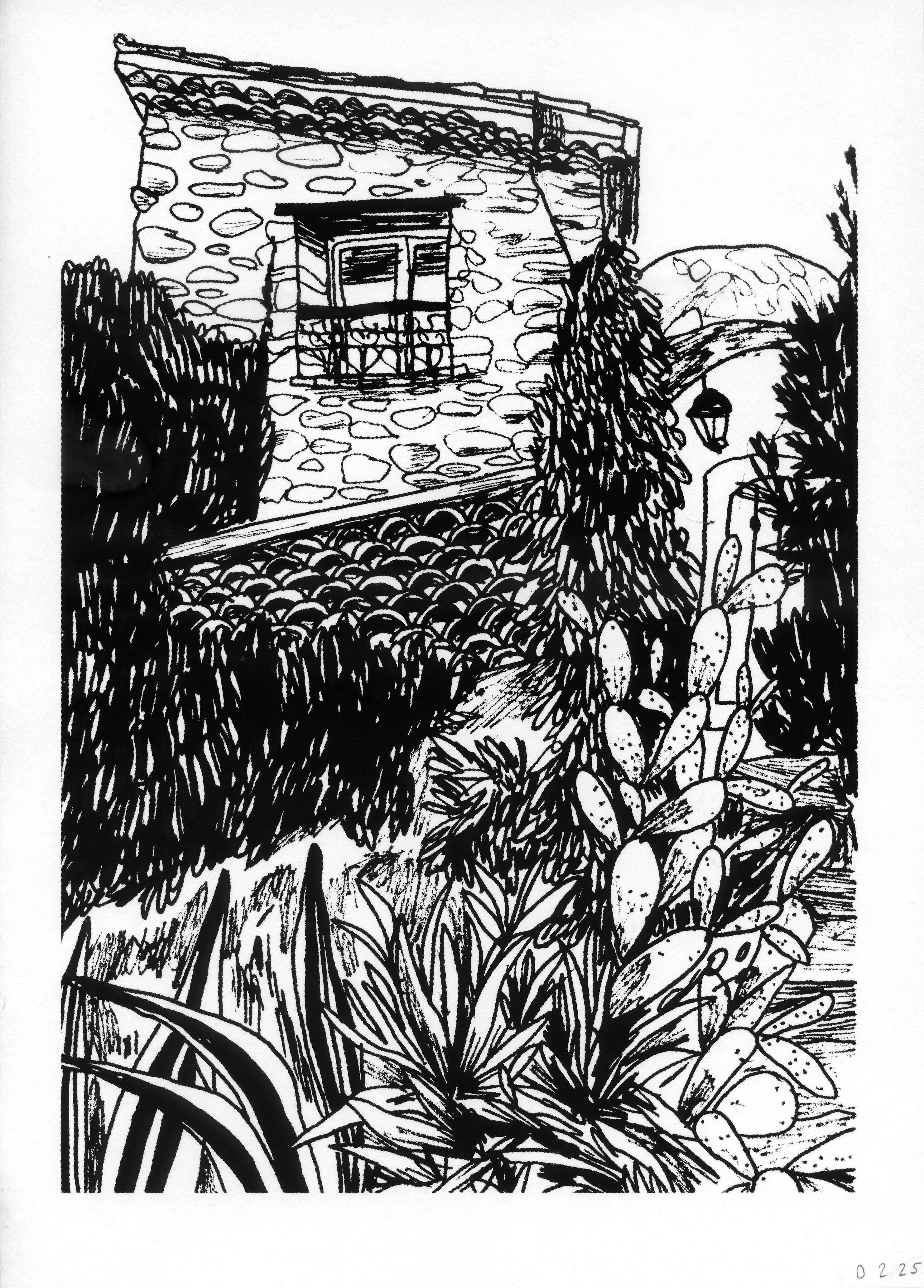 Lot of 3 "Antibes" silkscreen prints