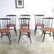 Series of six chairs Tapiovaara style