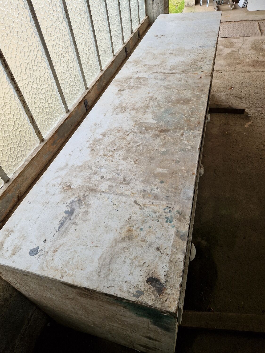 Meuble de metier établi/comptoir